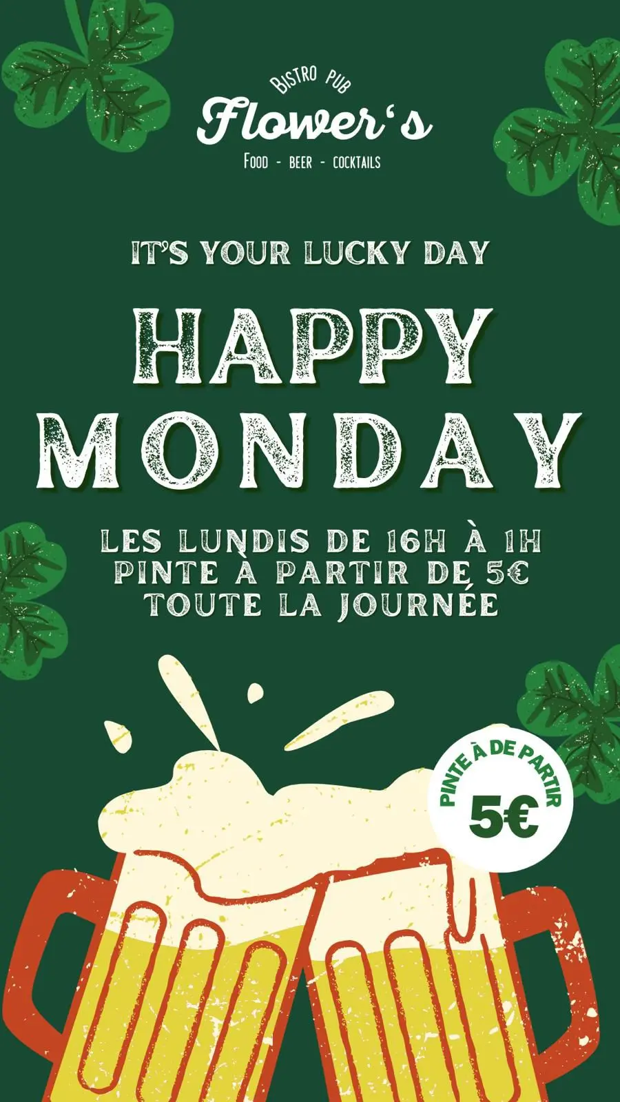 Happy hours bières